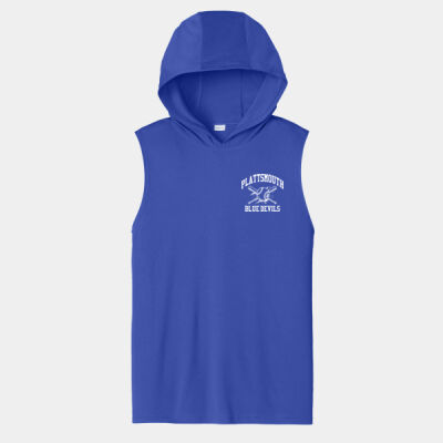 Plattsmouth Select Adult Royal Blue Sleeveless Hoodie Thumbnail