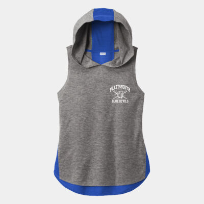 Plattsmouth Select Womens Royal Blue Hoodie Thumbnail